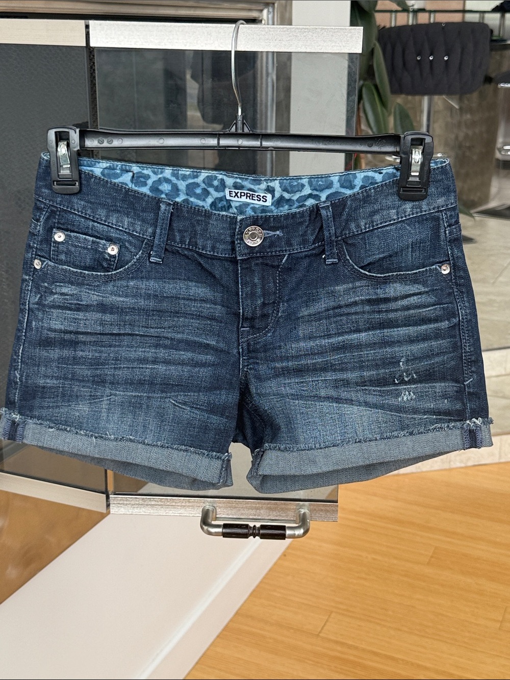 Express Denim Shorts